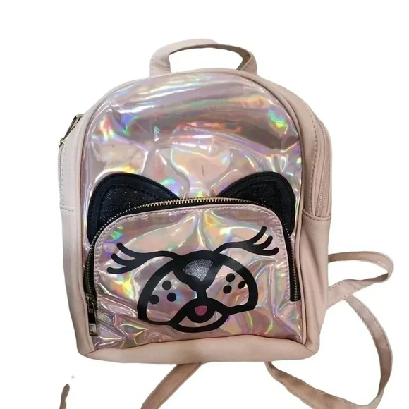 OMG Holographic Mini Backpack. NWT - Picture 3 of 6